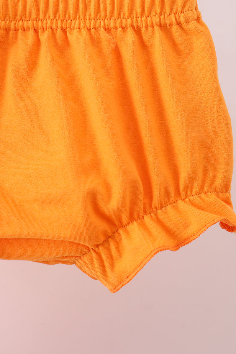 Tennessee Go vols applique plaid bloomer set